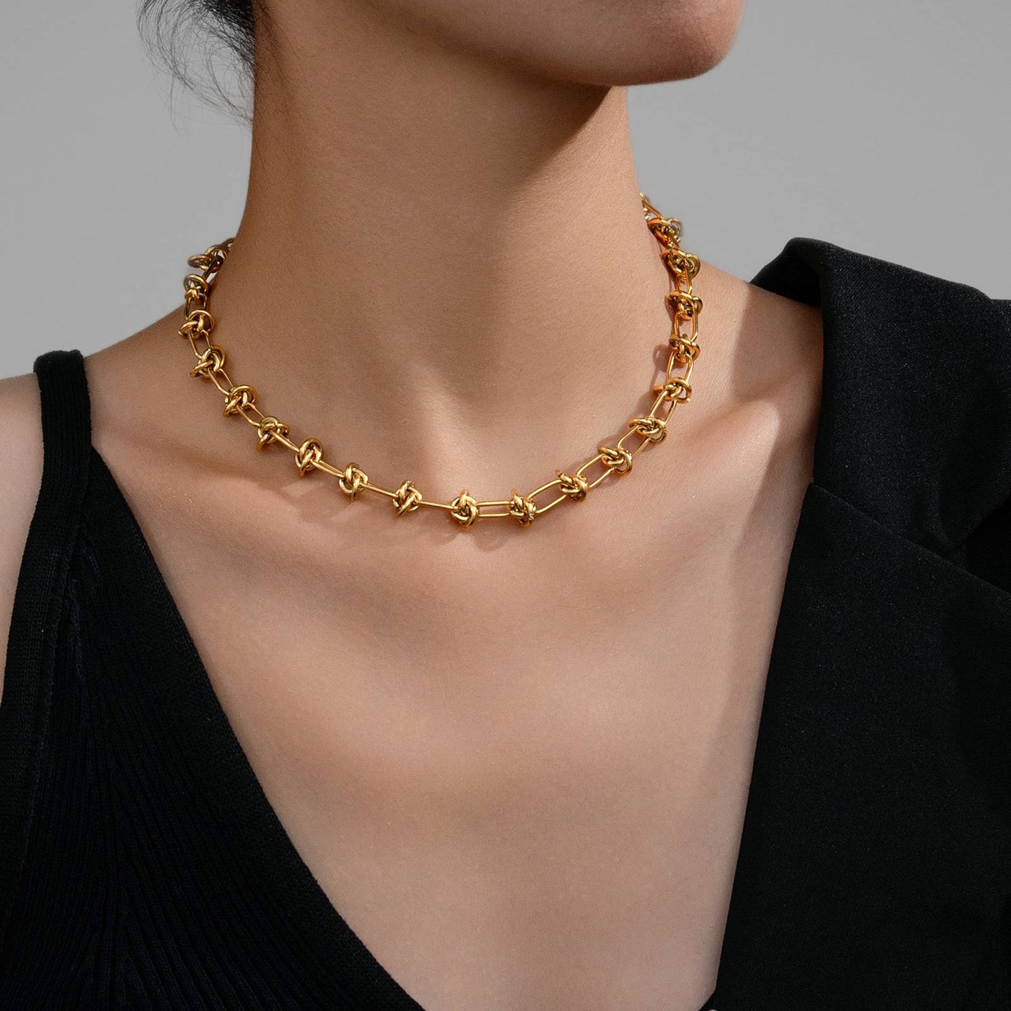 Endless Bond Knot Necklace