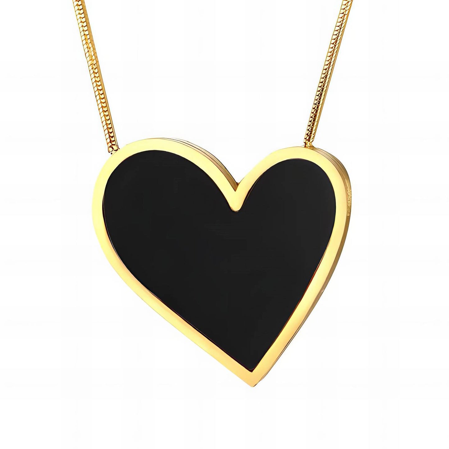Lustre Heart Necklace