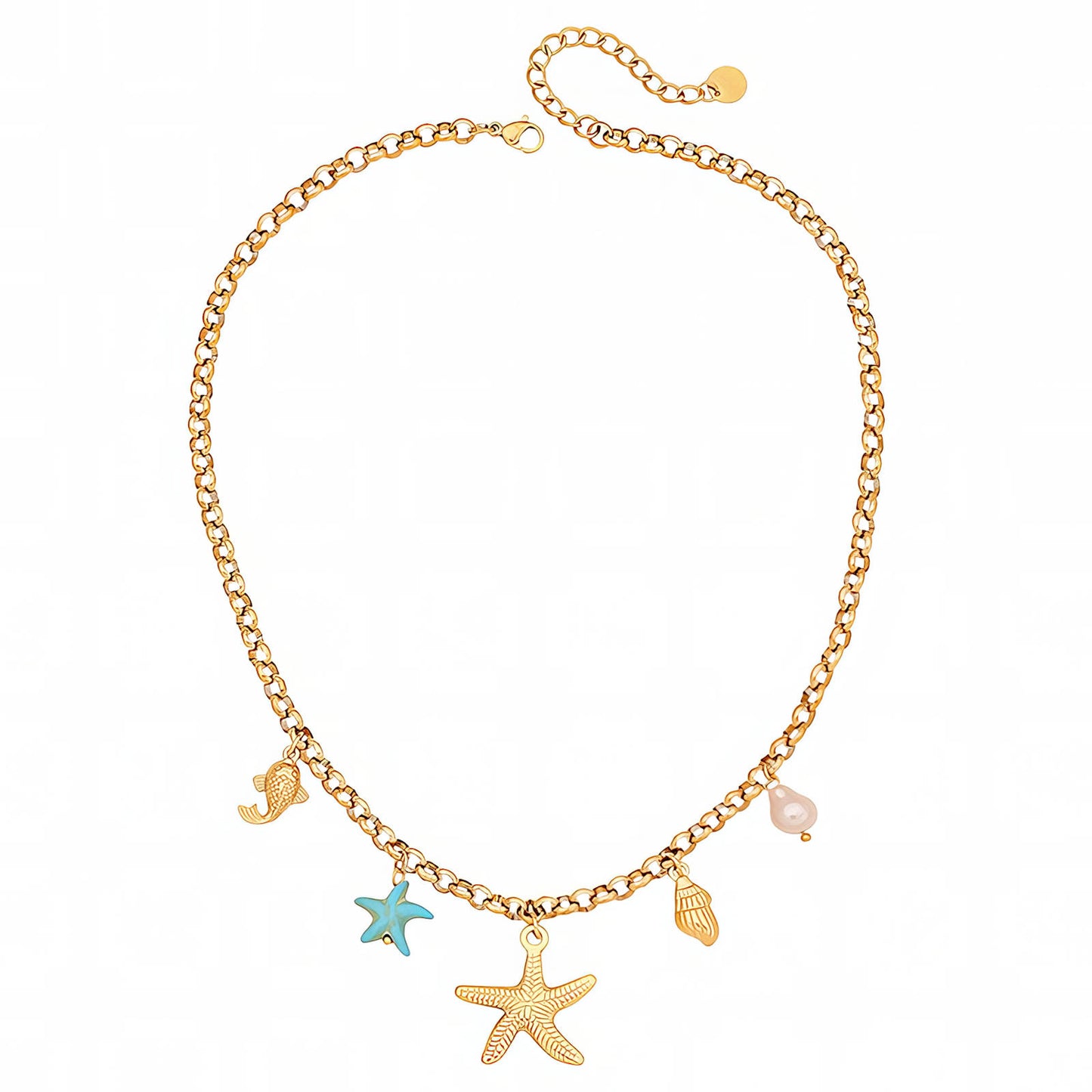 Stella Marina Charm Necklace
