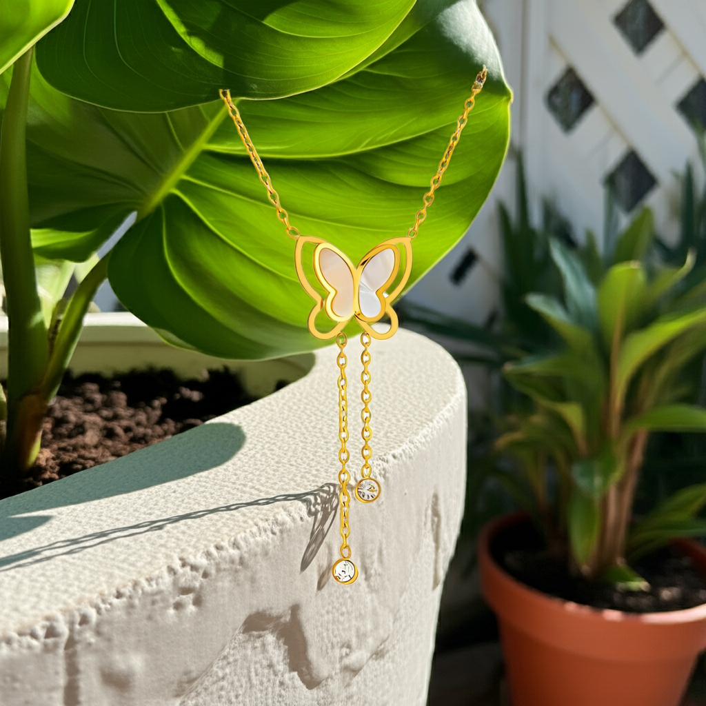 Eternal Butterfly Necklace