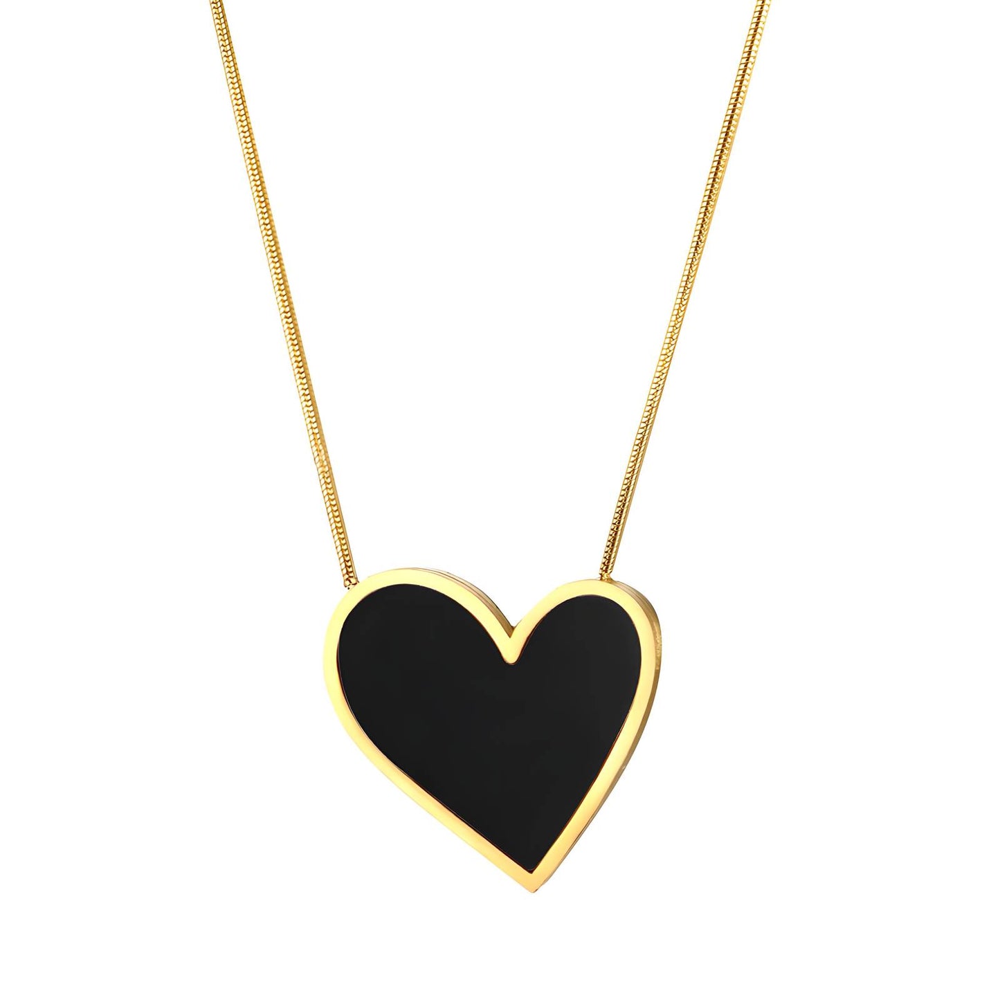 Lustre Heart Necklace