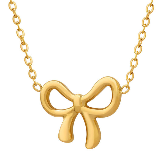 Serene Bow Necklace