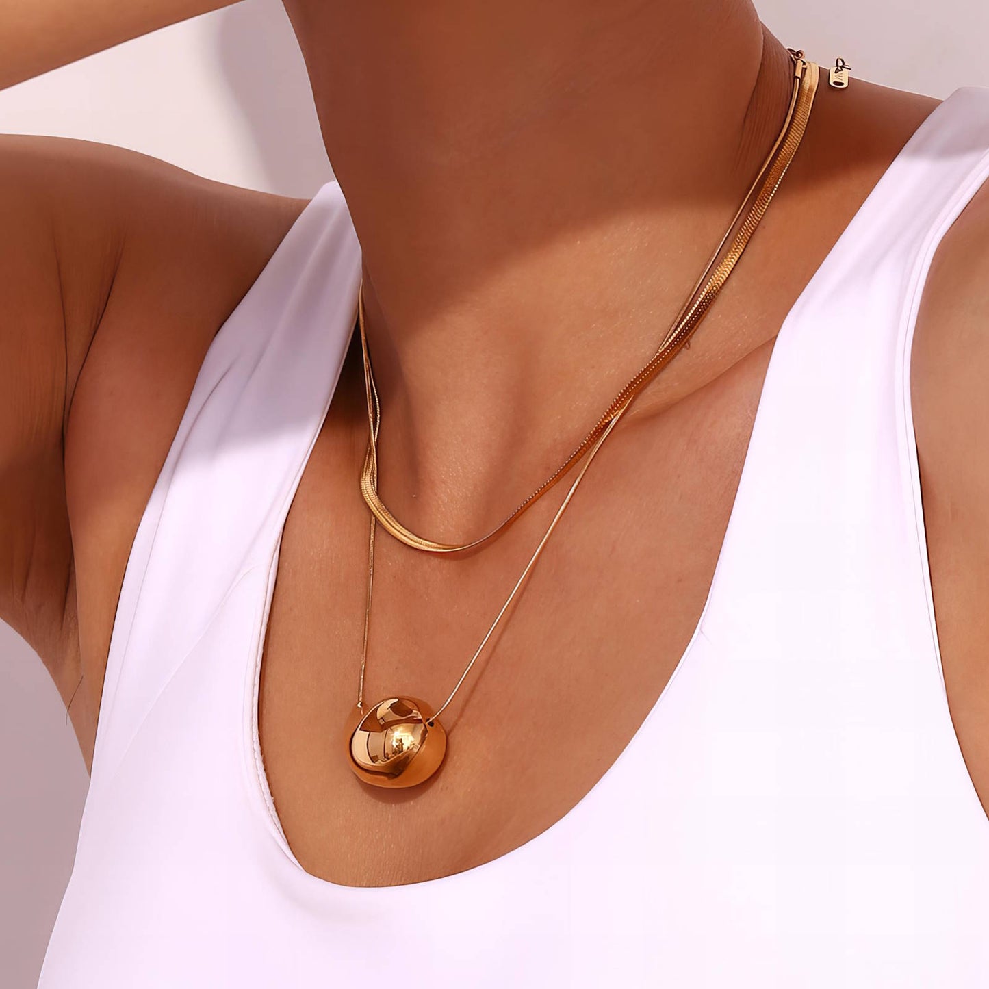 Ethereal Teardrop Necklace