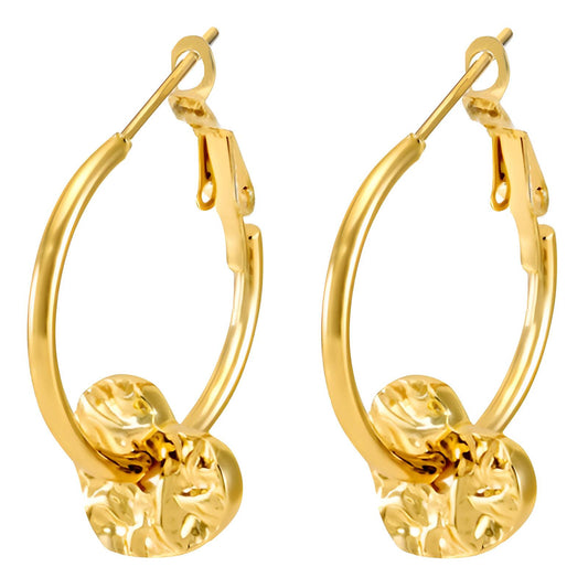 Heart Hoop Earrings