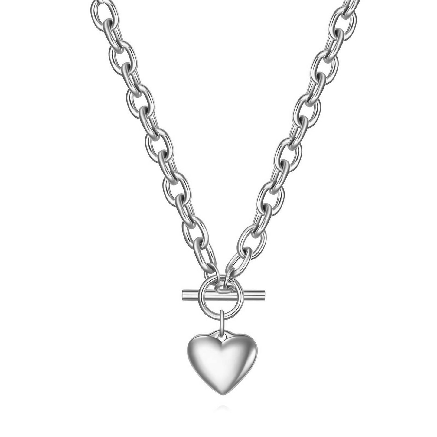Locked In Love Toggle Necklace
