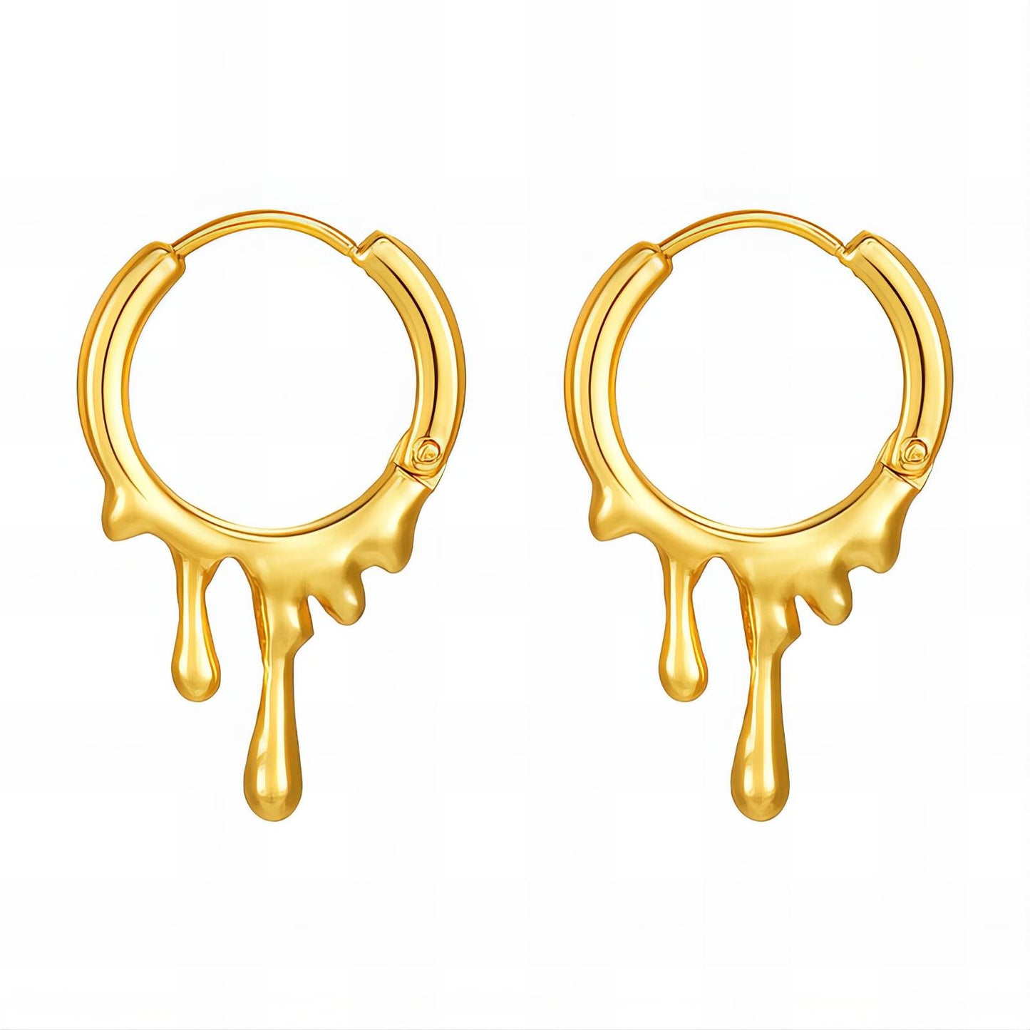 Lava Lush Huggie Hoop Earrings