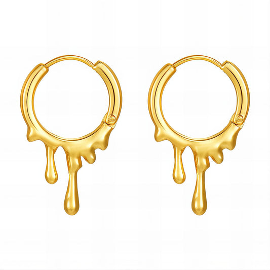 Lava Lush Huggie Hoop Earrings